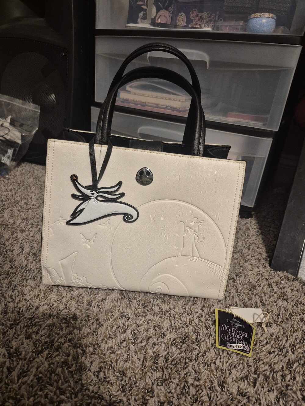 Loungefly Disney The Nightmare Before Christmas og ❤️ logo purse